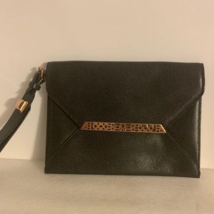 Stella & Dot Leather Clutch Wristlet